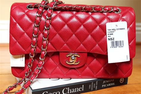 red chanel classic flap medium|chanel single flap vs double.